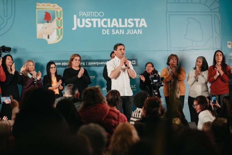 Uñac en el PJ: “Vamos a seguir trabajando para consolidar definitivamente el San Juan del crecimiento”