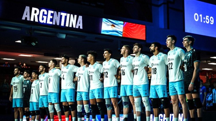 VNL: Argentina cayó ante Eslovenia