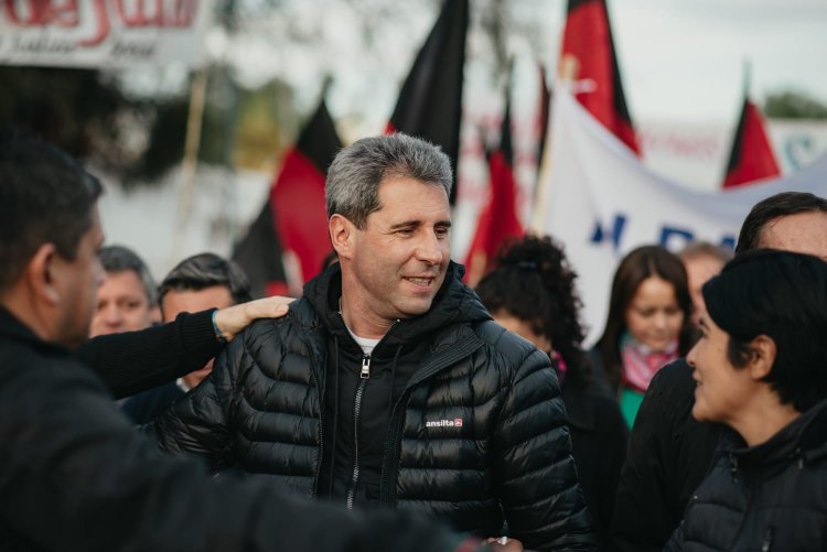 Sergio Uñac dijo en Albardón: “Acá el único camino es seguir construyendo”