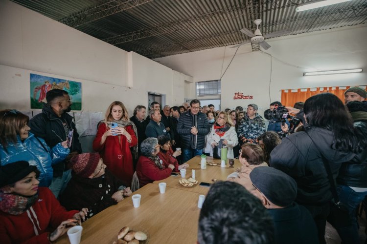 Rubén Uñac en Santa Lucía: “Vamos a iniciar una segunda etapa del Modelo San Juan”