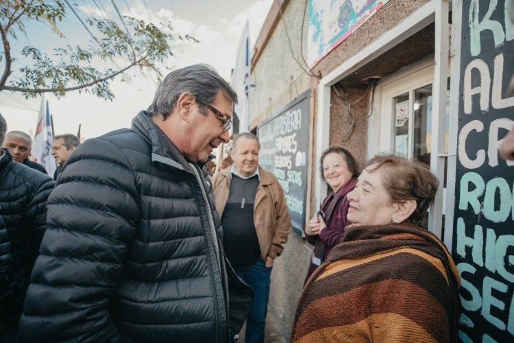 Rubén Uñac en Santa Lucía: “Vamos a iniciar una segunda etapa del Modelo San Juan”