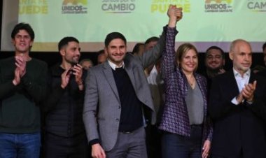 Pullaro se impuso en la interna de JxC y celebra Larreta en Santa Fe