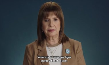 Nuevo spot agresivo de Patricia Bullrich