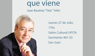 "Tata" Yofre en coferencia "El peronismo que viene"
