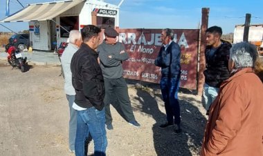 Vallejos con vecinos del mogote preocupados por  la inseguridad