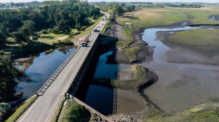 Montevideo  se está quedando sin agua potable