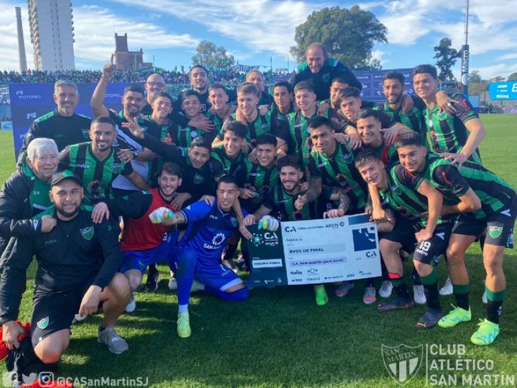 San Martín pasó a octavos de la Copa Argentina
