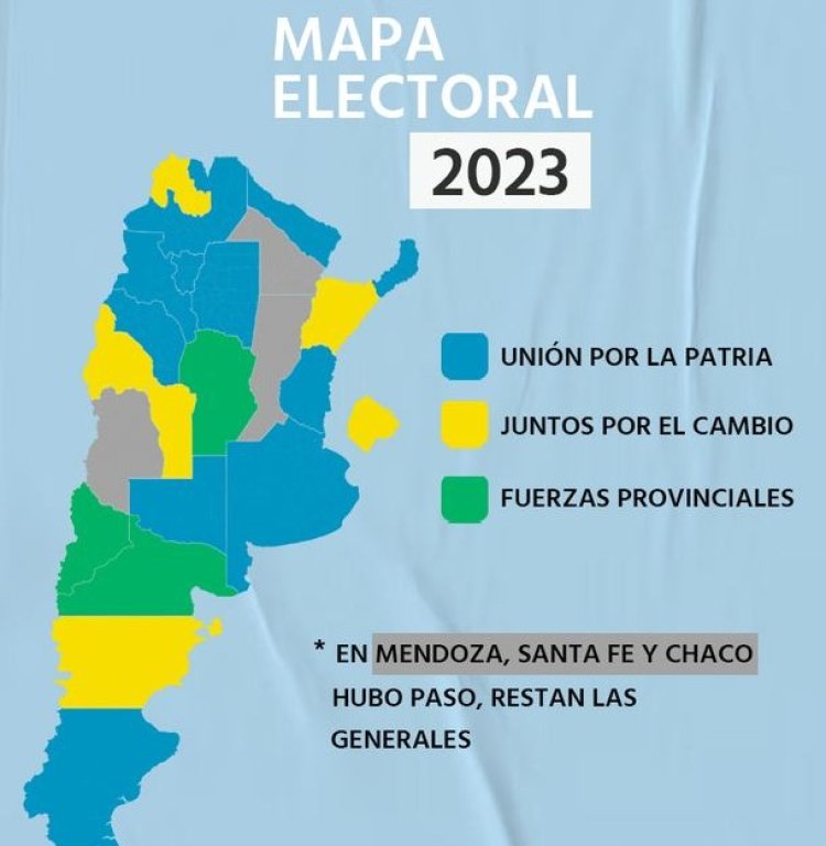 Cómo quedó el mapa electoral antes de las PASO