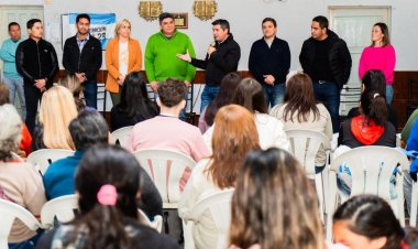 Orrego y sus candidatos en Sarmiento: "Tenemos que llevar a nuestros representantes a la Nación "