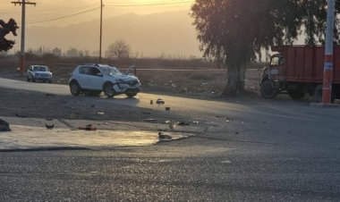 Murió un joven motociclista en Angaco tras chocar con un auto
