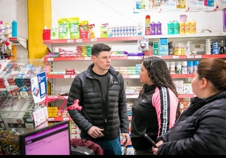 La Libertad Avanza" visito los departamentos de Calingasta y Valle fertil