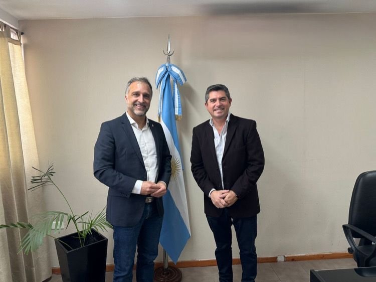 Orrego se reunió con el Cónsul de Alemania