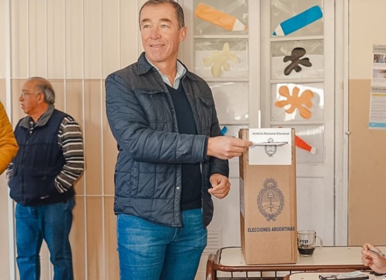 Votó Fabián Martín