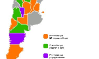 Cuáles son las provincias que pagarán el Bono de $60.000