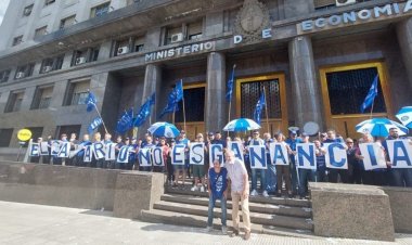 Los gremios respaldan la quita de Ganancias en Plaza de Mayo