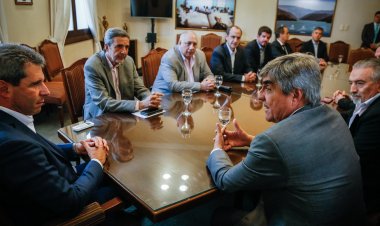 Uñac recibió a la Cámara Argentina de Empresarios Mineros