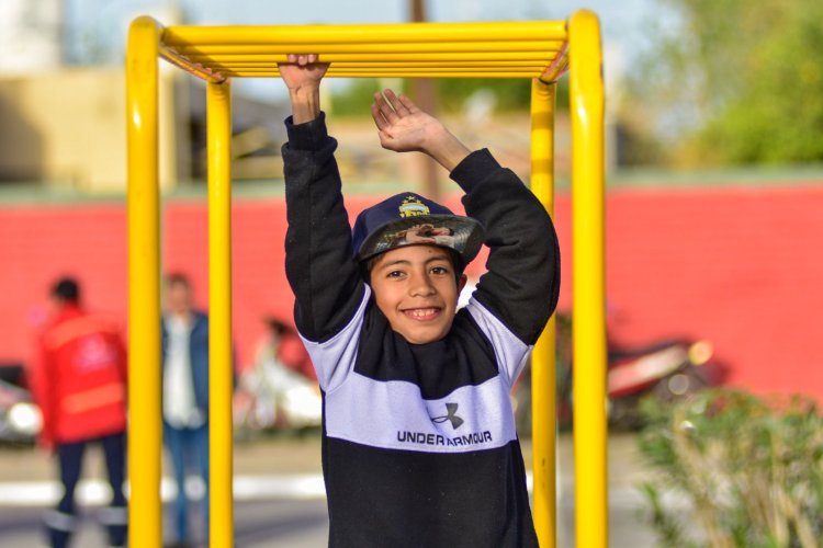 Luego de 35 años de ser entregado, el Barrio Chimbas II cuenta con su plaza principal renovada