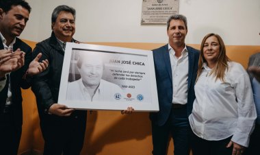 El gobernador participó de un homenaje de la CGT a Juan José Chica