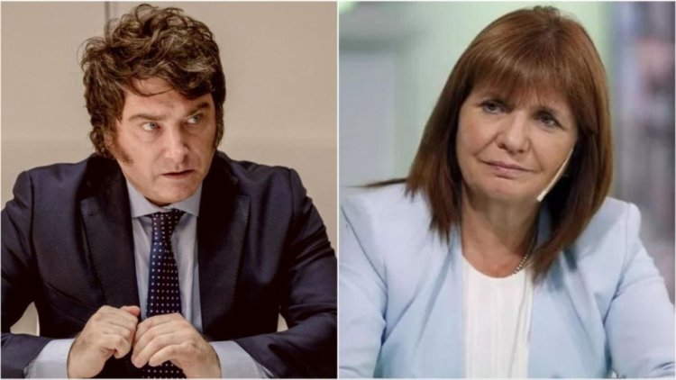 Patricia Bullrich denunciará penalmente a Javier Milei