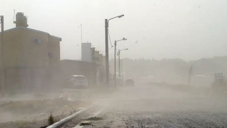 Alerta meteorológica por viento Zonda para dos departamentos