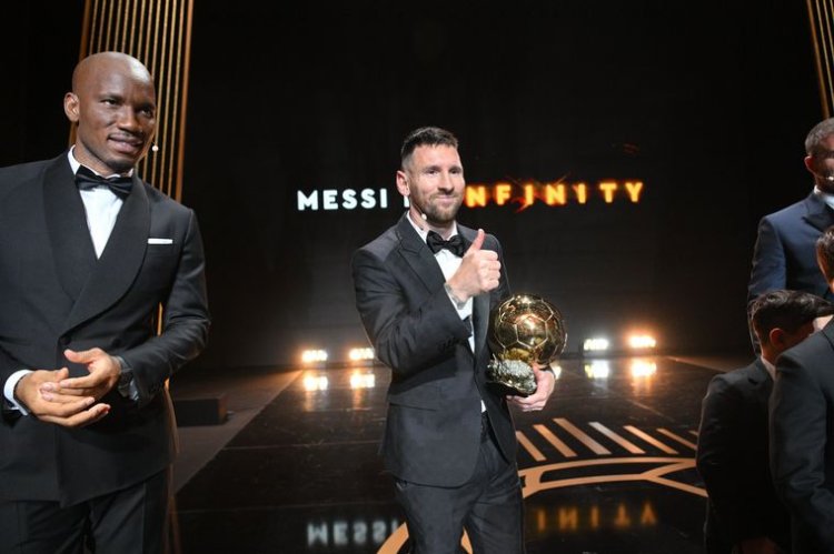 Lionel Messi ganó su octavo Balón de Oro