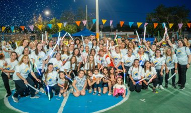 Muestra anual de Educación Física de los Jardines municipales de Santa Lucía