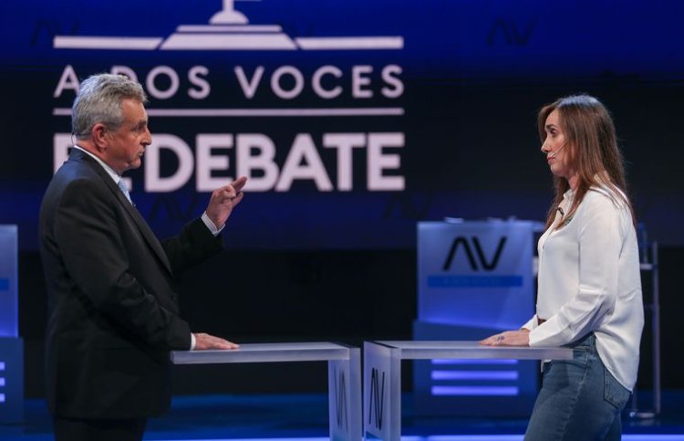 Fuertes cruces entre Rossi y Villarruel en el debate de vices