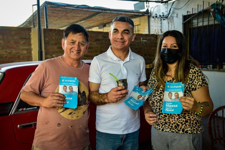 A días del Balotaje Gramajo visita a vecinos