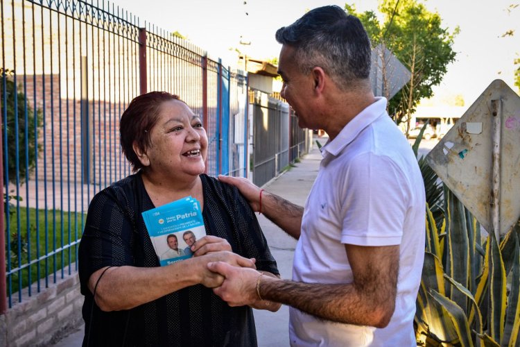 A días del Balotaje Gramajo visita a vecinos