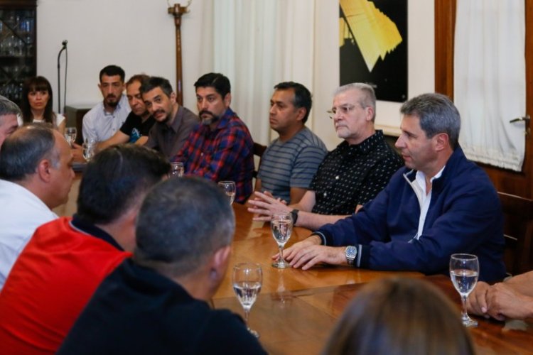 El gobernador recibió al secretario general de UPCN Regional San Juan