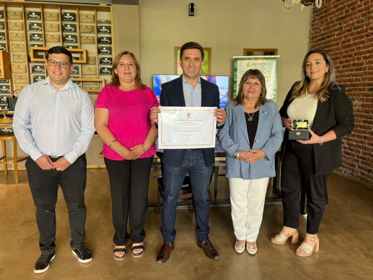 San Martín volvió a ser galardonado la Mención Oro del Premio Provincial a la Calidad