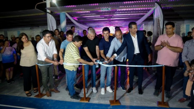 Nueva infraestructura deportiva en Sarmiento