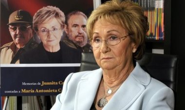 Murió Juanita Castro, la hermana menor de Fidel Castro