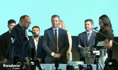 Miodowsky asumió como intendente de Rivadavia