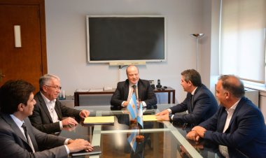 Orrego confirmó continuidad de las obras iniciadas con financiamiento de Nación