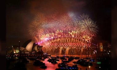 Los festejos de los primeros países que recibieron al 2024