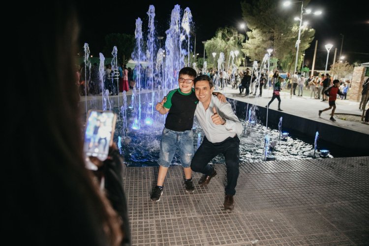 Cristian Andino hizo un balance de su gestión colmada de obras que benefician a los sanmartinianos