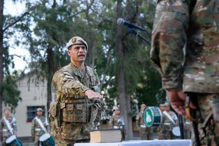 Asumió el nuevo jefe del Regimiento de Infantería de Montaña 22