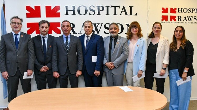 Asumieron nuevas autoridades en el Hospital Rawson
