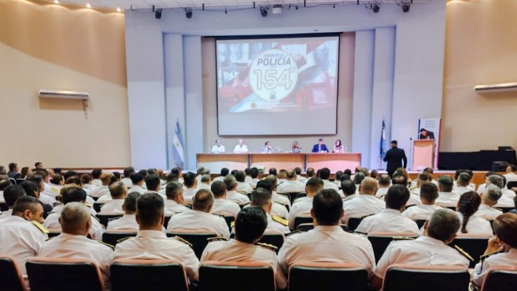 La Policía de San Juan celebra su aniversario 154