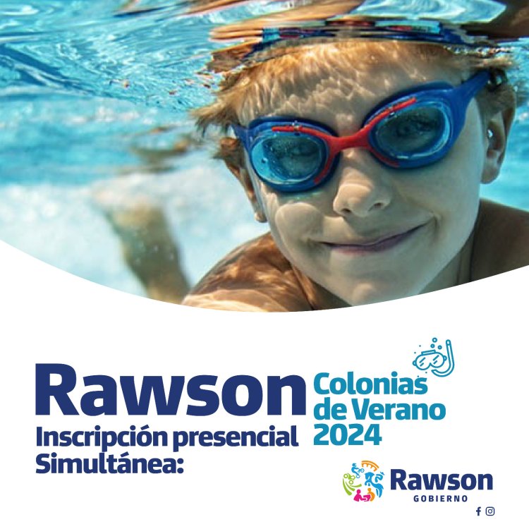 Rawson abre las inscripciones para Colonias de Verano 2024