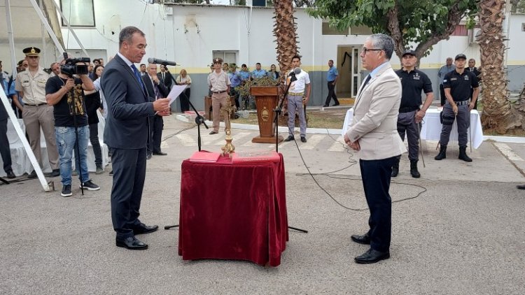 El vicegobernador Martín puso en funciones al director del Servicio Penitenciario Provincial