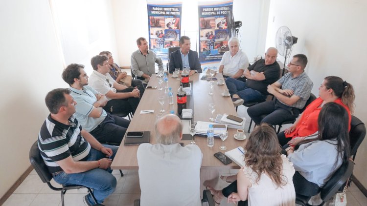 El intendente de Pocito se reunió con empresarios para conocer sus necesidades