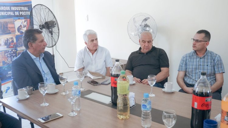 El intendente de Pocito se reunió con empresarios para conocer sus necesidades