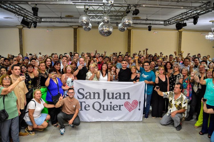 Desde el espacio San Juan Te Quiero, Gramajo despidió  el 2023