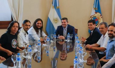 Los ganadores sanjuaninos del Pre Cosquín 2024 saludaron al gobernador Orrego