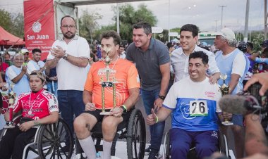 Mas de 110 ciclistas disputaron el Grand Prix inclusivo