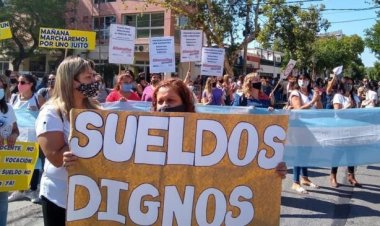Anuncian paro nacional docente para este lunes