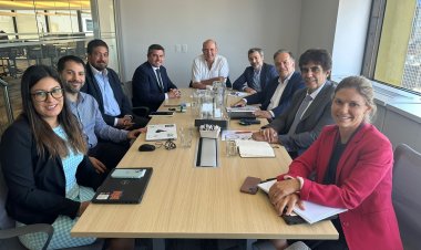 Orrego se reunió con el representante del BID en Argentina para analizar varias obras claves en la provincia