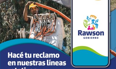 Rawson habilitó líneas telefónicas rotativas para consultas y reclamos